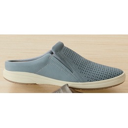 Earth Emilia Perfed Mule, Steel Blue, large