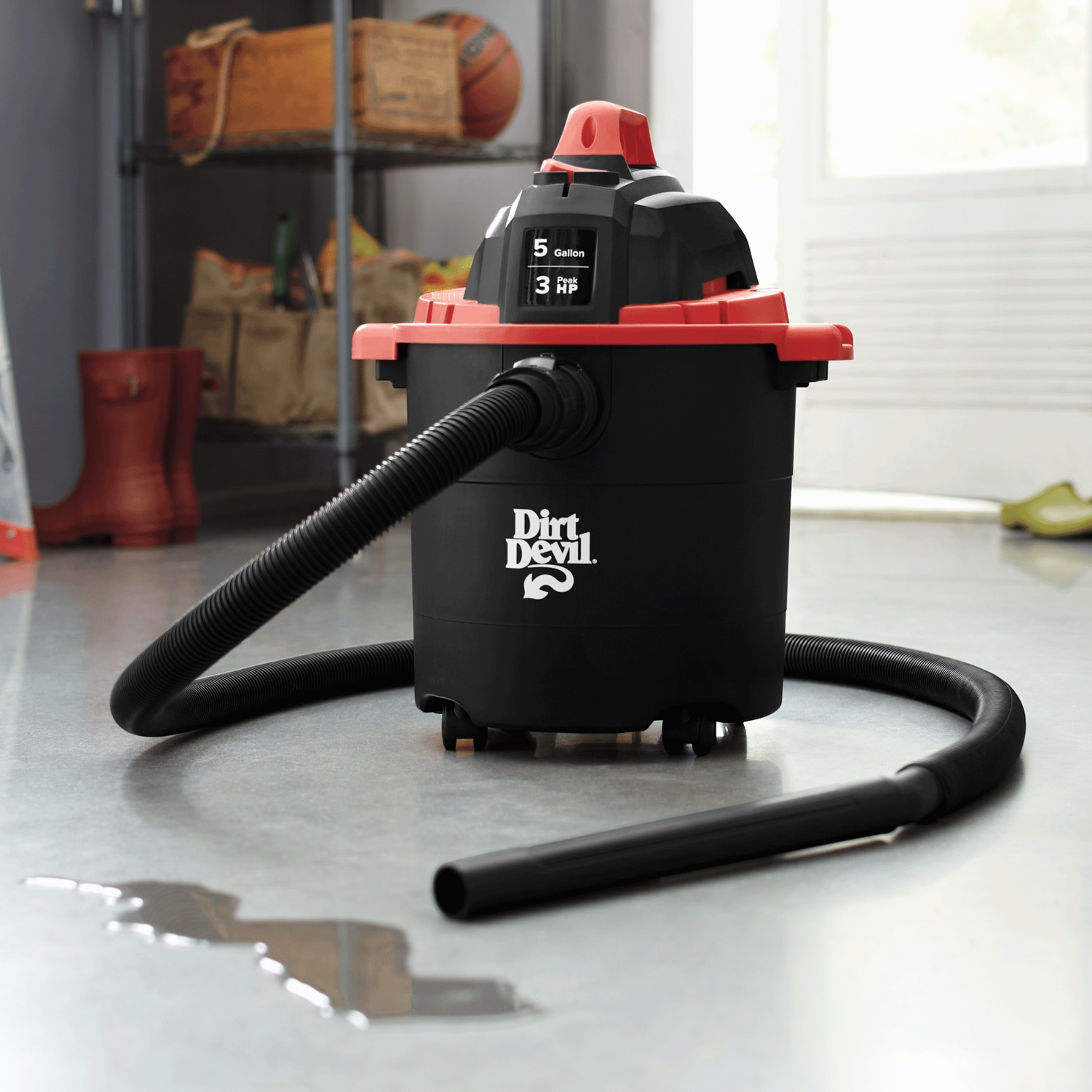 Dirt Devil 5-Gallon Wet/Dry Vac | Montgomery Ward