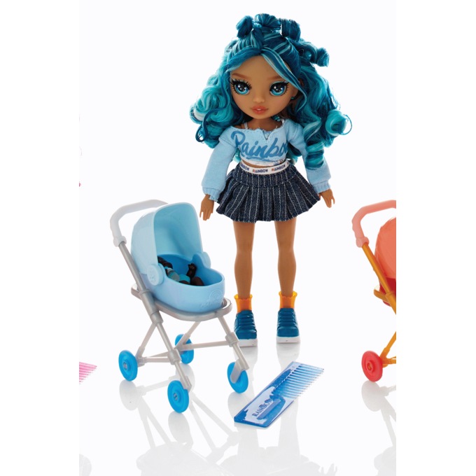 Rainbow High Jr. High Babysitters Fashion Doll, , large