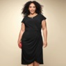 Ruched-Waist Sheath Dress, , large