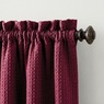 Allegra Waffle Textured Panel, Burgundy, large