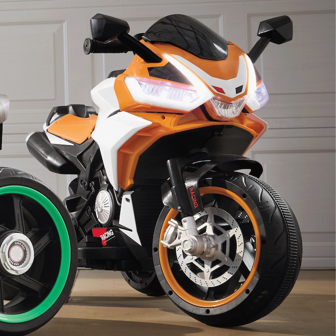 Ride-On Light-Up Motorcycle, , large