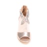  Mesh & Bling Women's Shootie with Silvery Accents, Beads & Sequins & 1.5” Heel, , large