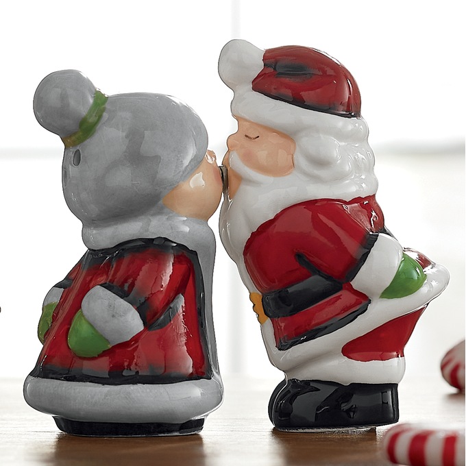 Holiday Figural Salt & Pepper Shakers, , large
