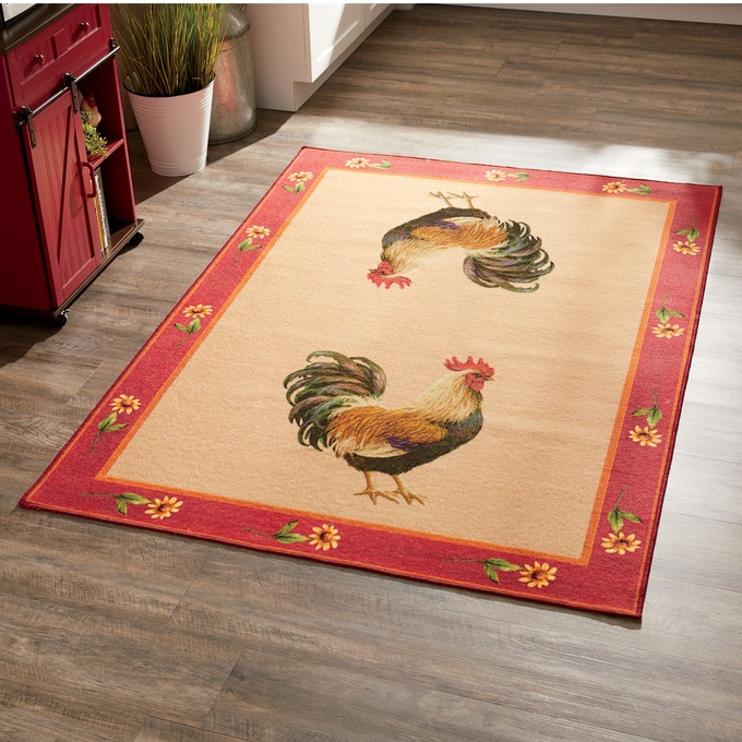 Rooster Rug Montgomery Ward