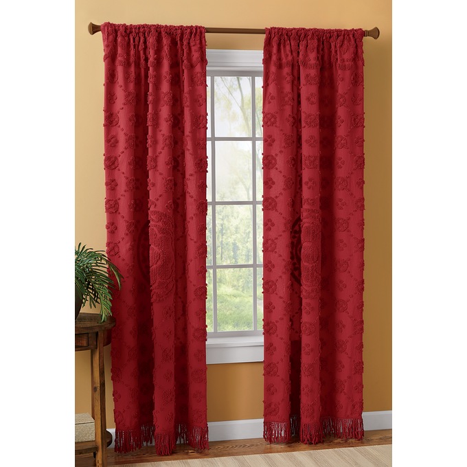 Emily Chenille Panel Pair, , large