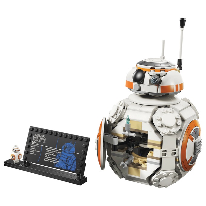 LEGO Star Wars BB-8 Astromech Droid, White, large