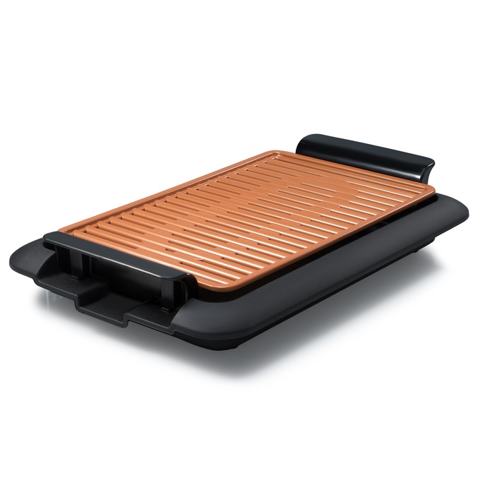 Smokeless Electric Grill with Griddle Plate by Gotham Steel - As Seen On TV, , large