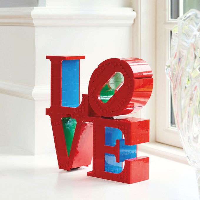 LEGO Art Love, Red, large