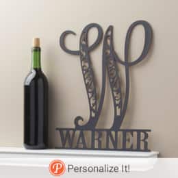 Personalized Initial Name Wall Art, , large