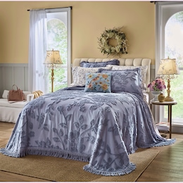 Embroidered Crystal Floor or Table Lamp, , large