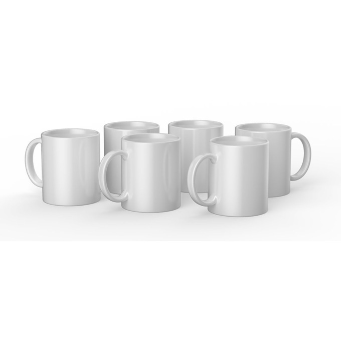 Cricut Set of 6 Ceramic Mugs, , large
