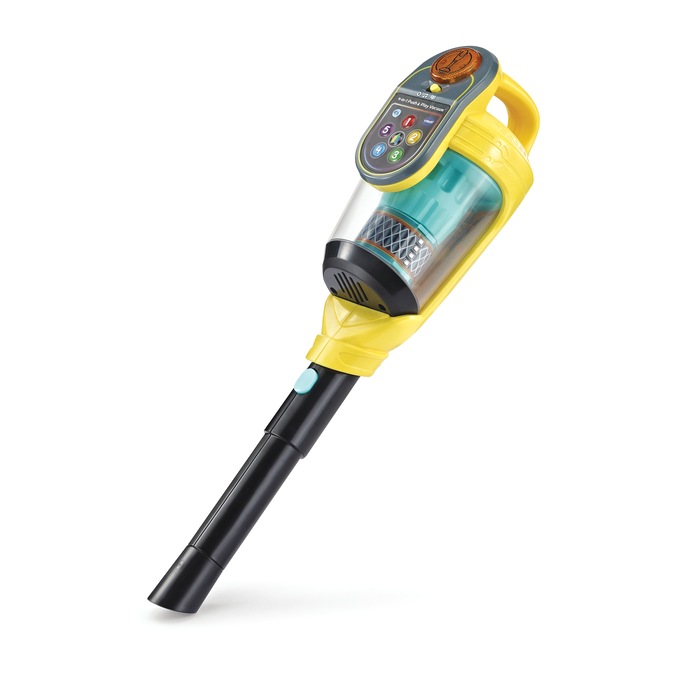 VTech 4-in-1 Push & Play Vacuum, Yellow, large