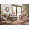 Embossed Leaves Decorative Wall Mirror, , large