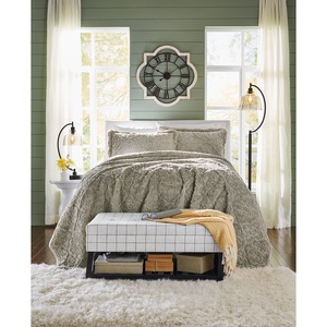 Faux-Fur Oversized Quilt, , large