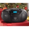 Toshiba AM/FM Cassette & CD Portable Boom Box, , large