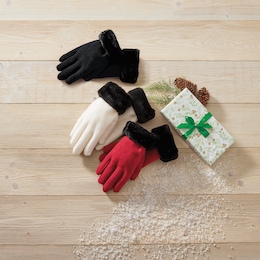 Fleece Gloves, , large