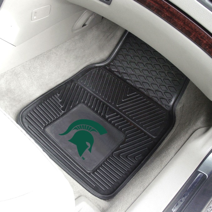 Set of 2 NCAA Vinyl Car Mats, , large
