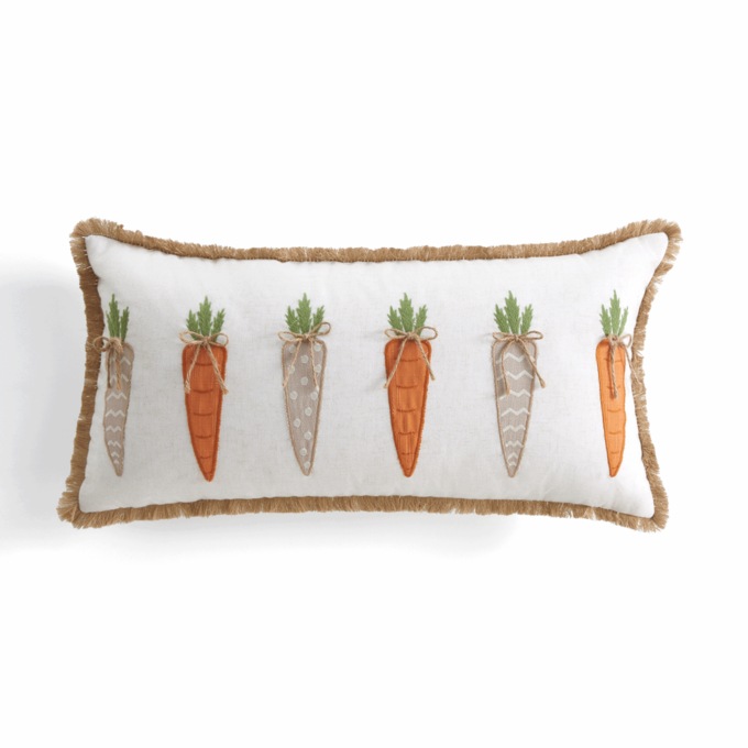 Carrot Lumbar Pillow, , large
