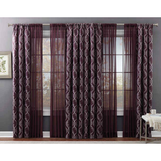 8-Piece Evelyn Window Set, , large