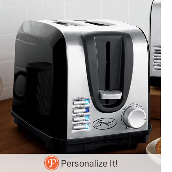 Ginny’s Essential 2-Slice Toaster with 7 Browning Levels, , large