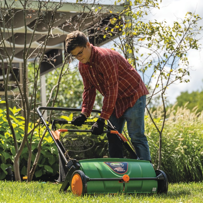 Scotts 26-Inch Push Lawn Sweeper, , large