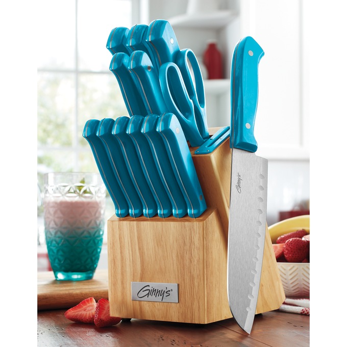 Ginny's 14-Piece Cutlery Set with Sharpener, , large