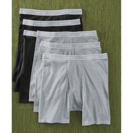 Hanes 6-Pack Knit Boxer Brief, , large