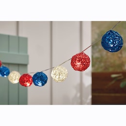 Americana Solar String Lights, , large