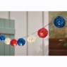 Americana Solar String Lights, Multi, large