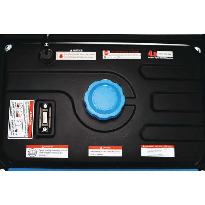Pulsar 5250W/4250W Dual-Fuel Generator, Blue, large