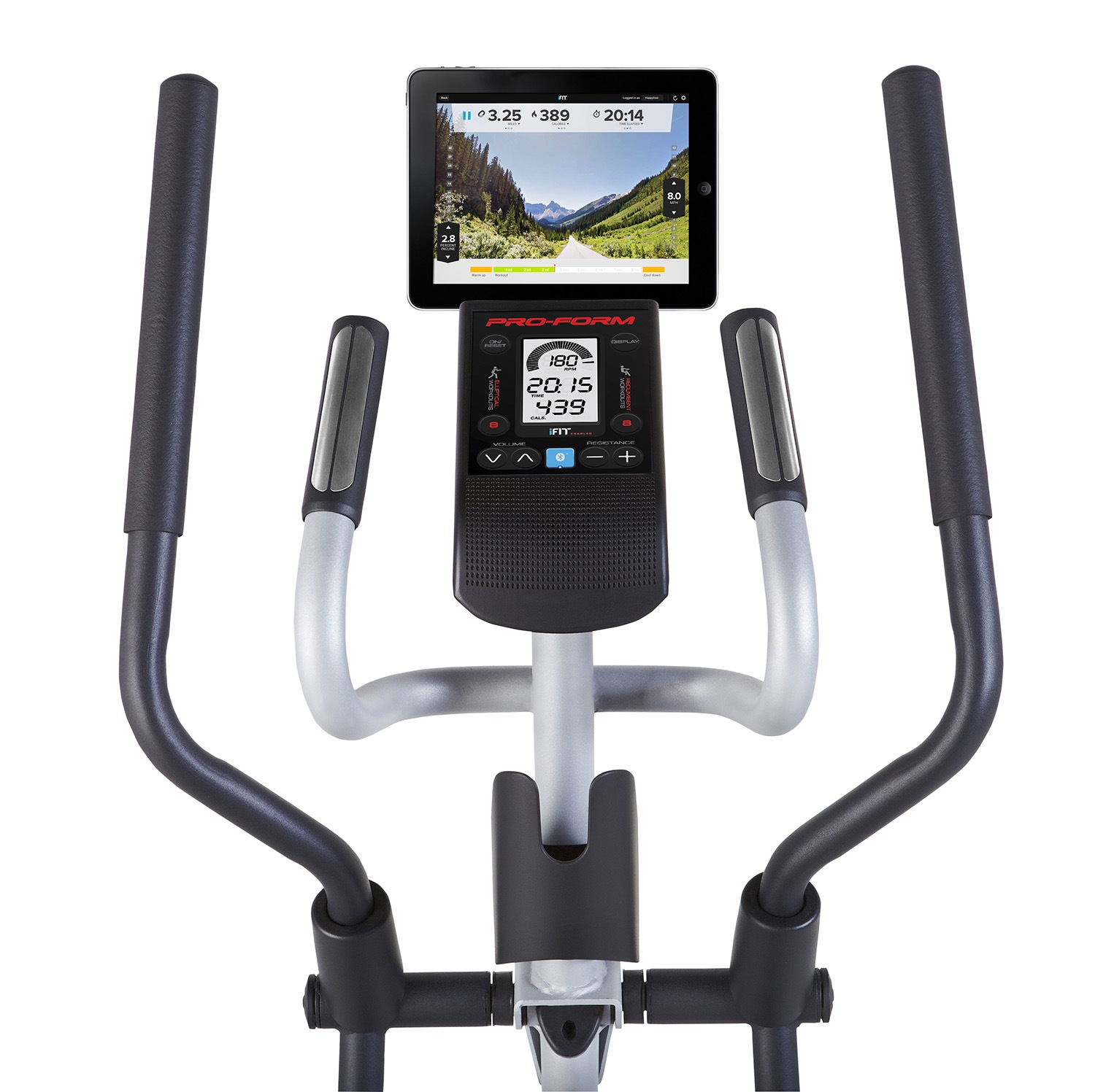proform elliptical and bike