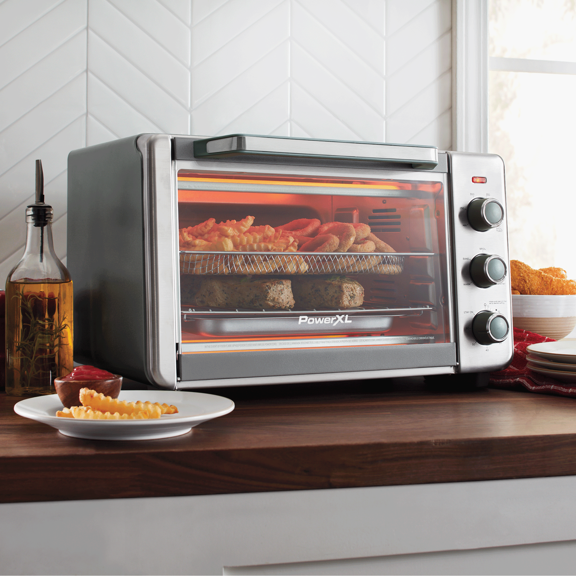 Power XL 6-Slice Air Fry Toaster Oven, , large