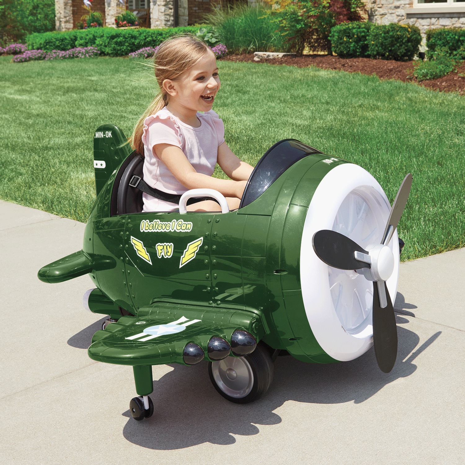 Toy ride discount on airplane