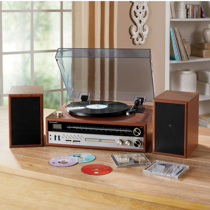 Crosley Turntable Shelf System, , large