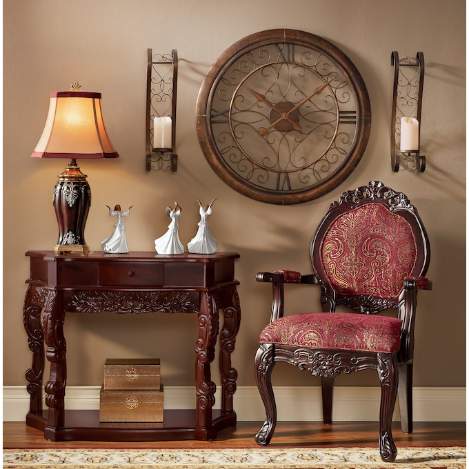 Breanna Hand-Carved Chair, , large
