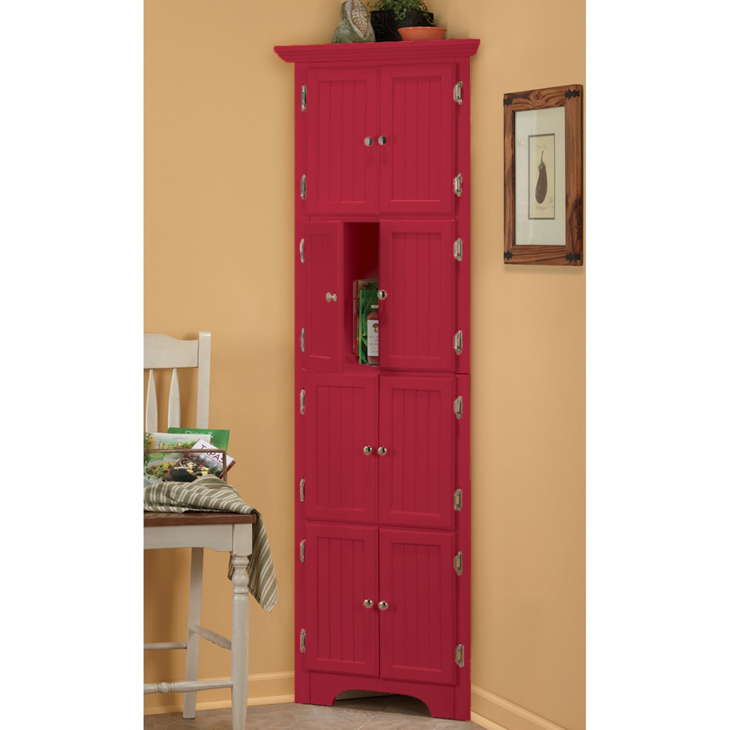 8 Door Corner Cabinet Montgomery Ward