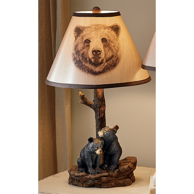 Woodland Animal Lamp, , large