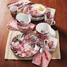 16-piece Large Floral Dinnerware Set, , large