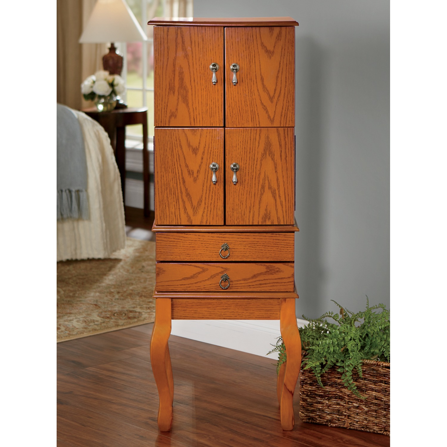 Camille Jewelry Armoire Montgomery Ward