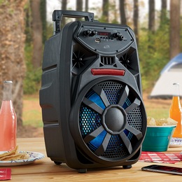 iLive Wireless Tailgate Party Speaker with Lights, , large