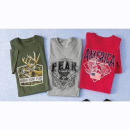 Short-Sleeve Graphic Tee, , large