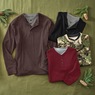 Men's Thermal Cotton-Blend Henley, , large