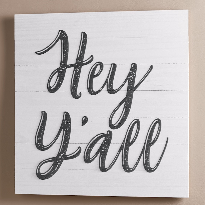 Hey Y'all Wall Art, , large