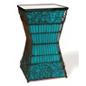 Zain Lighted Rattan End Table, , large
