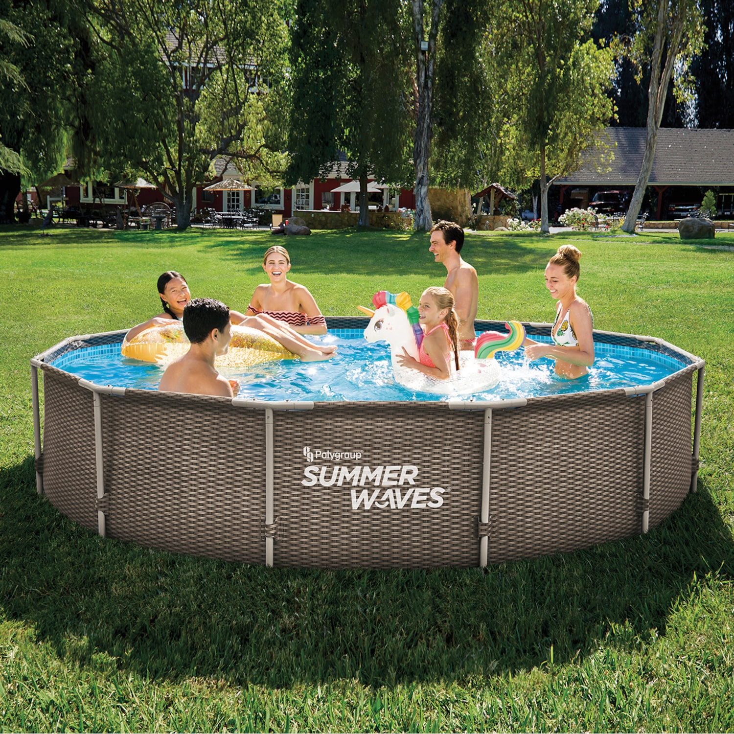 Summer waves 12ft pool discount