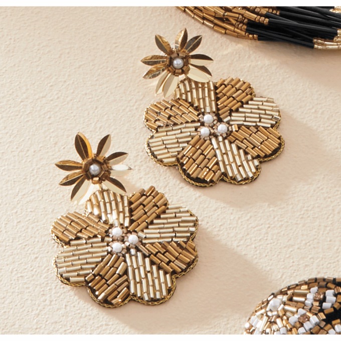 Flower/Seed Bead Jewelry, , large