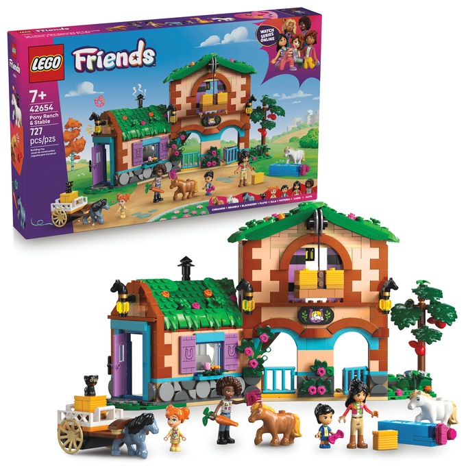 LEGO Friends Pony Ranch & Stable, , large