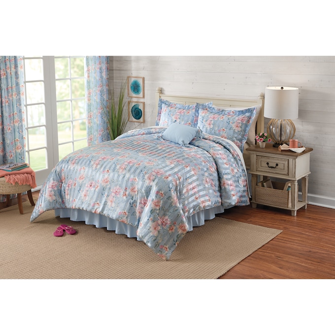Juliet Comforter Set, Accent Pillow and Window Treatments, , large