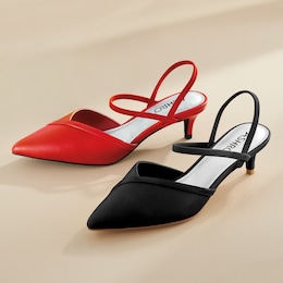 Halter-Strap Kitten Heel, , large